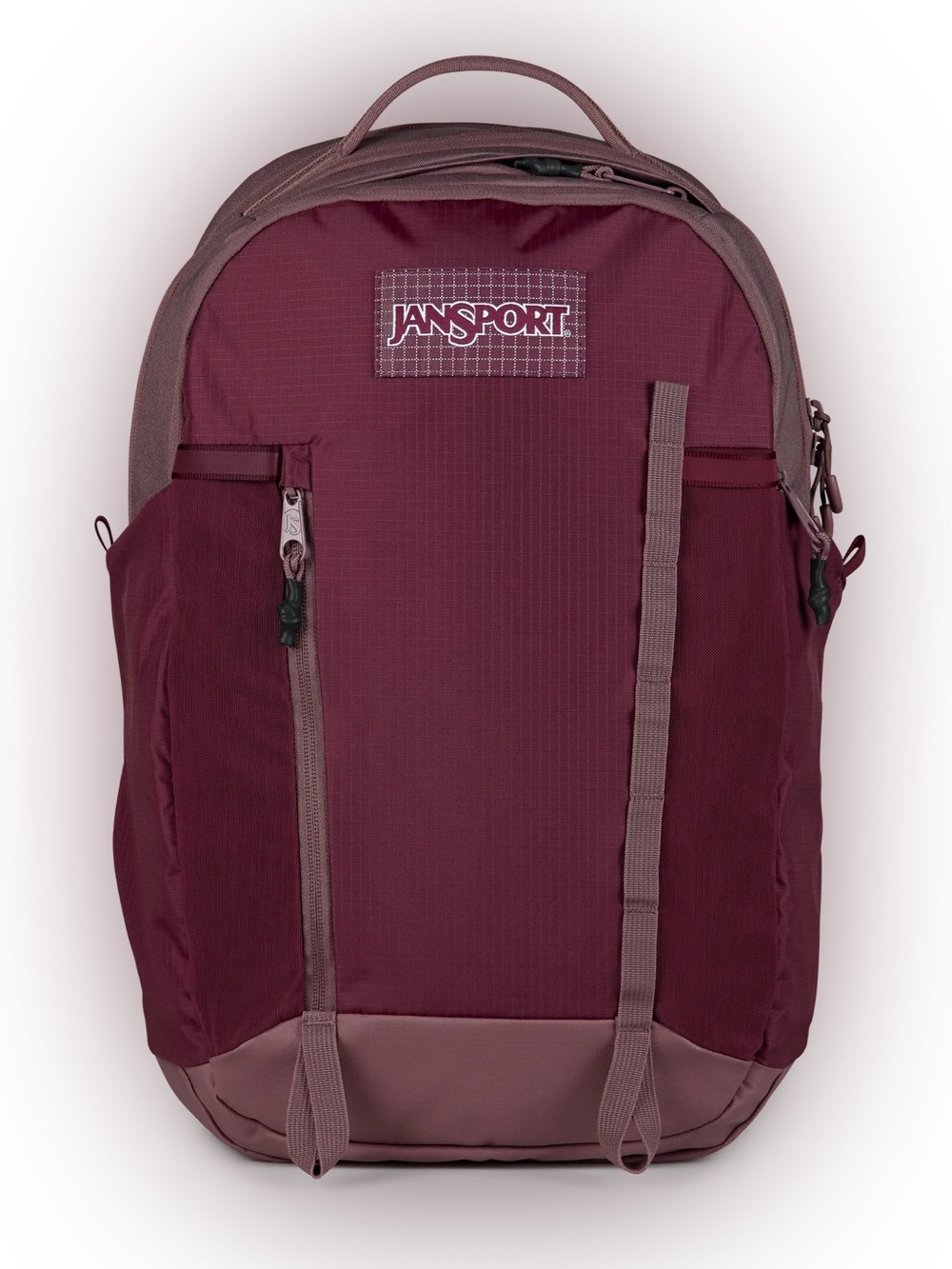 Jansport All Around Pack 26L Backpack 

Black Cherry & Gray NWT